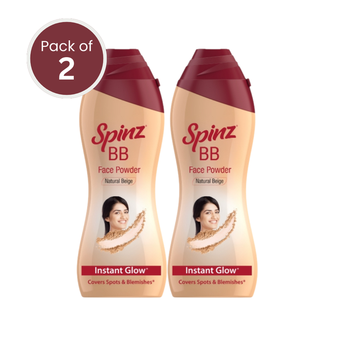 Spinz BB Face powder 70 g (Pack of 2)