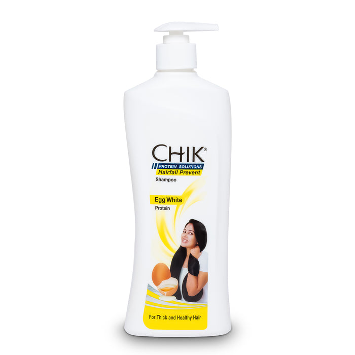 Chik Protein Solution Hairfall Prevent Shampoo, 340 ml | With Goodness Of Egg White, For Thick And Healthier Hair