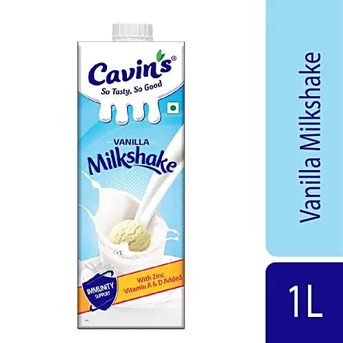 Cavin's Vanilla Milkshake, 1L | Vanilla Milkshake
