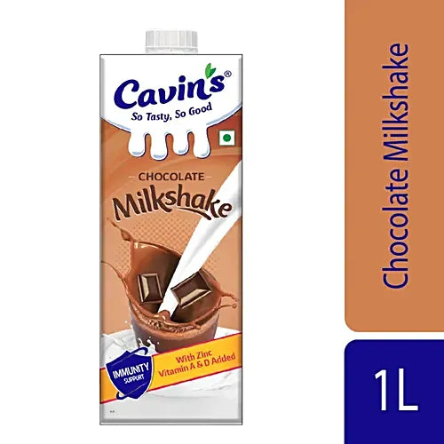 Cavins chocolate milkshake 1l