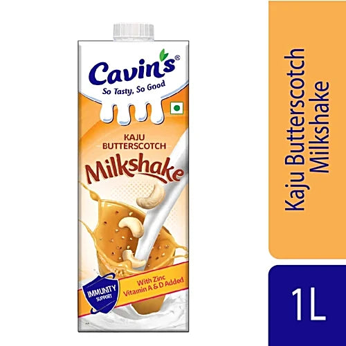 Cavins kaju butterscotch milkshake 1l