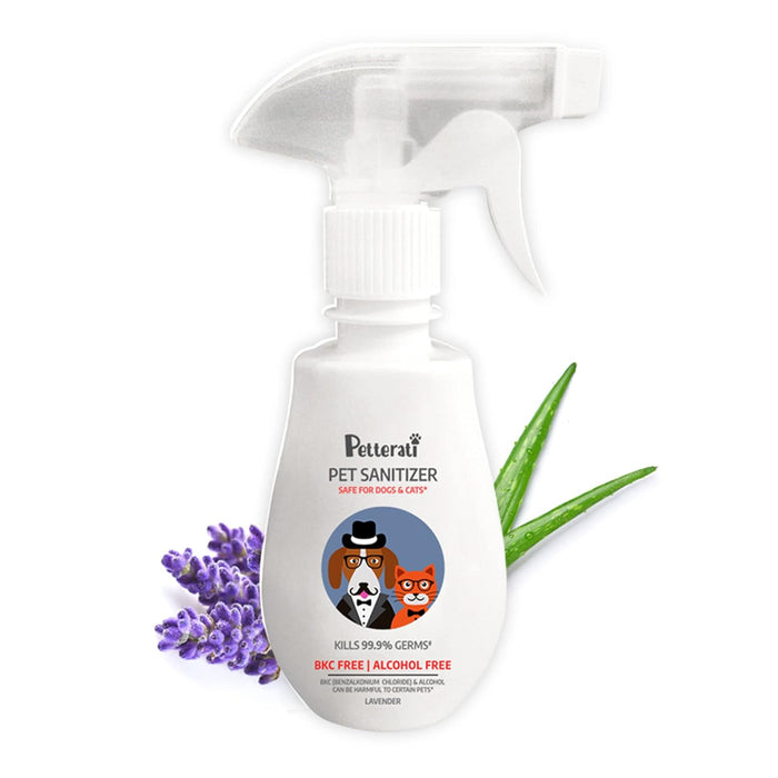 Petterati pet sanitizer lavender