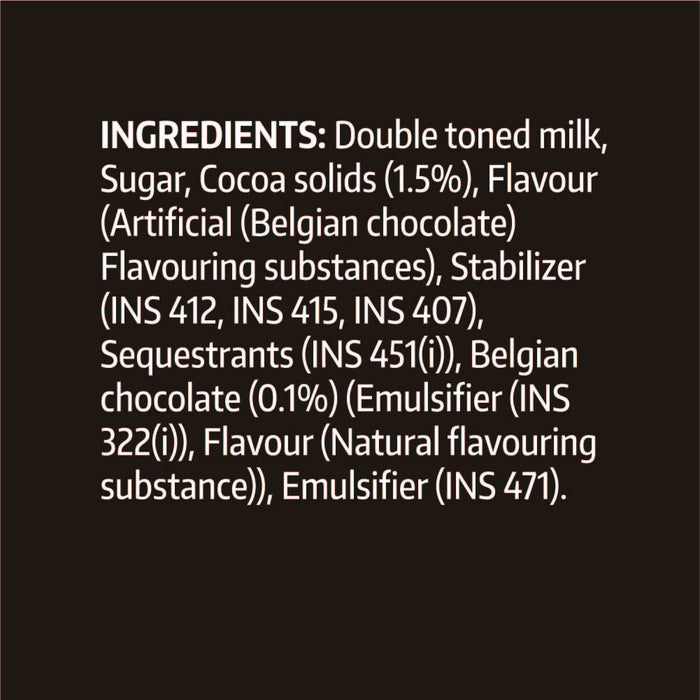 Cavin's Belgian Chocolate Milkshake, 170 ml