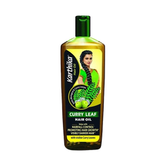 Karthika Curry Leaf Hair Oil, 200ml | Controls Hairfall, Promotes Hair Growth, Visibly Darker Hair, with Goodness Of Amla and Bhringraj