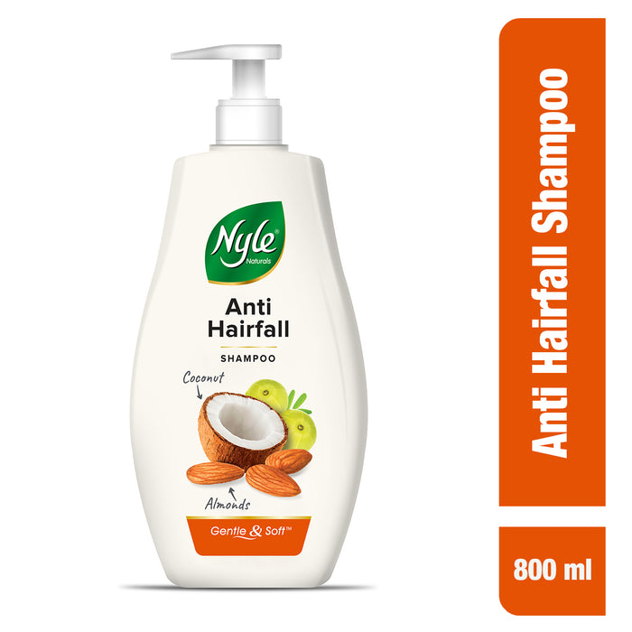 Nyle naturals anti hairfall shampoo 800ml