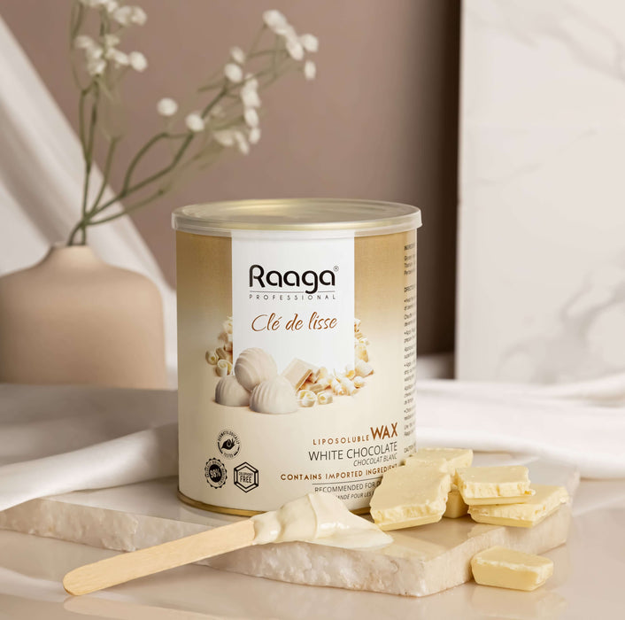 Raaga professional liposoluble wax white chocolate