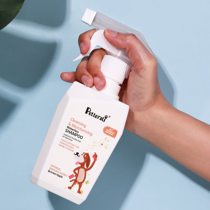 Petterati cleansing & moisturizing waterless shampoo