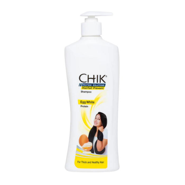 Chik Protein Solution Hairfall Prevent Shampoo, 340 ml | With Goodness Of Egg White, For Thick And Healthier Hair