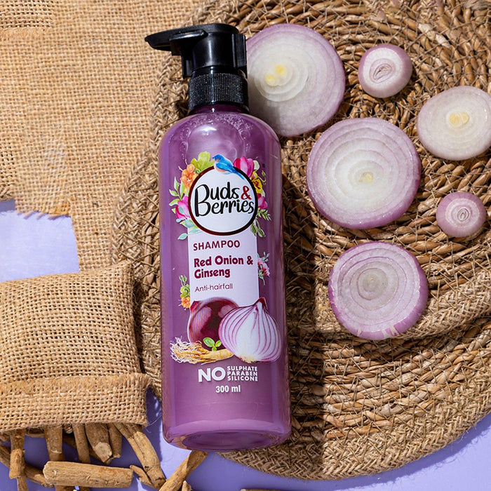 Red Onion & Ginseng Anti hair fall Shampoo