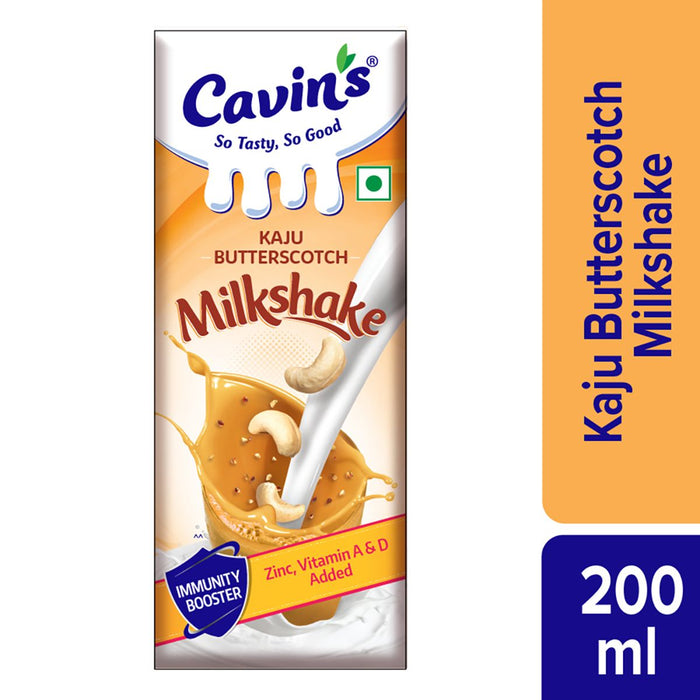 Cavins Kaju Butterscotch Milkshake, 200 ml