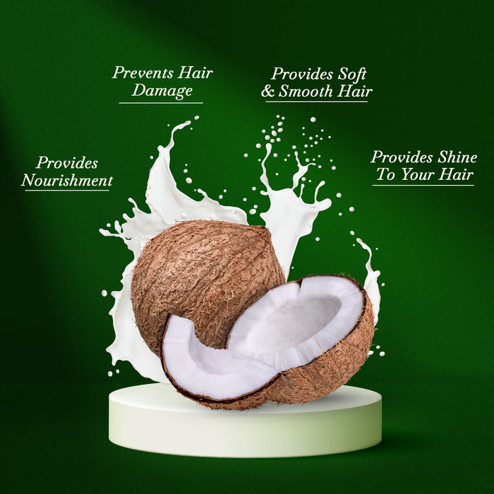 Meera Strong & Nourish Shampoo With Kerala's Coconut Milk 300ml