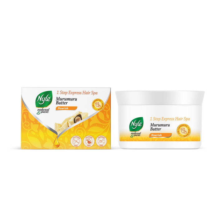 Nyle 1 Step Express Hair Spa For Nourished Hair, 2 in 1 Shampoo & Mask, With Murumuru Butter