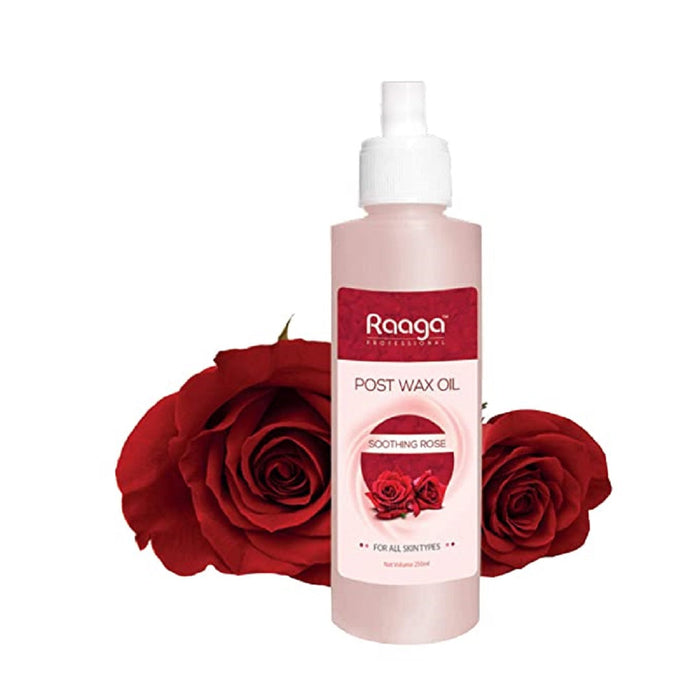 Raaga professional post wax oil soothing rose