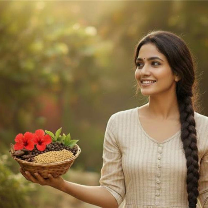 The Herbal Goodness of Shikakai Powder for Naturally Strong and Shiny Hair