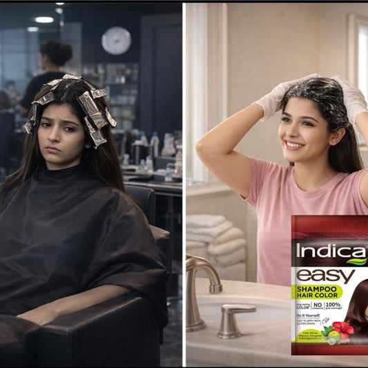 Case Study: Making Grey Hair Coverage Simple with Indica Easy Shampoo Hair Colour - Cavinkart