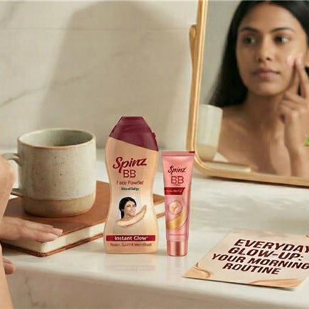 Everyday Glow Up: How Spinz BB Face Talc & BB Cream Fit Into Your Morning Routine - Cavinkart