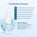 Hydro brilliance face cleansing mousse key benefits & features 