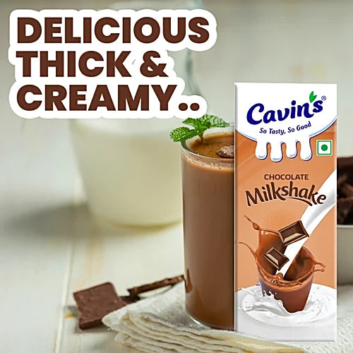 Cavin’s Chocolate Milkshake, 180ml | Chocolate Milkshake