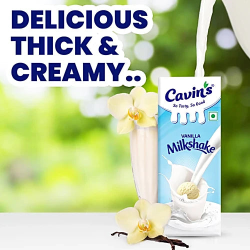 Cavin’s Vanilla Milkshake, 180ml | Vanilla Milkshake