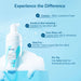 Hydro brilliance face cleansing mousse experience the difference  