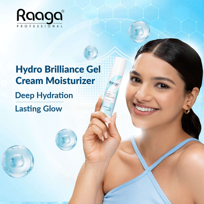Hydro brilliance gel cream deep hydration & lasting glow 