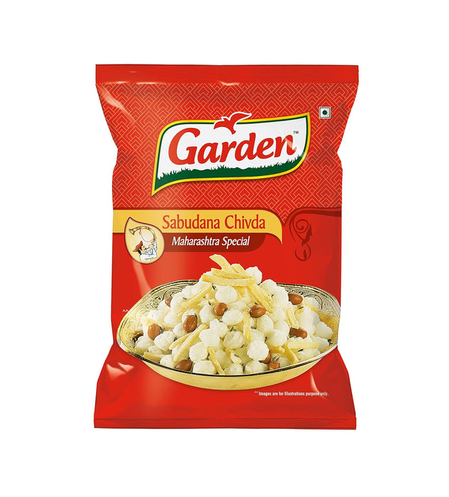 Garden Sabudana Chivda 140g – Light & Crunchy Fasting Snack (Pack of 6)
