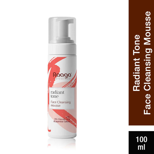 Radiant tone face cleansing mousse 100ml 