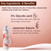 Radiant tone face cleansing mousse key ingredients & benefits 