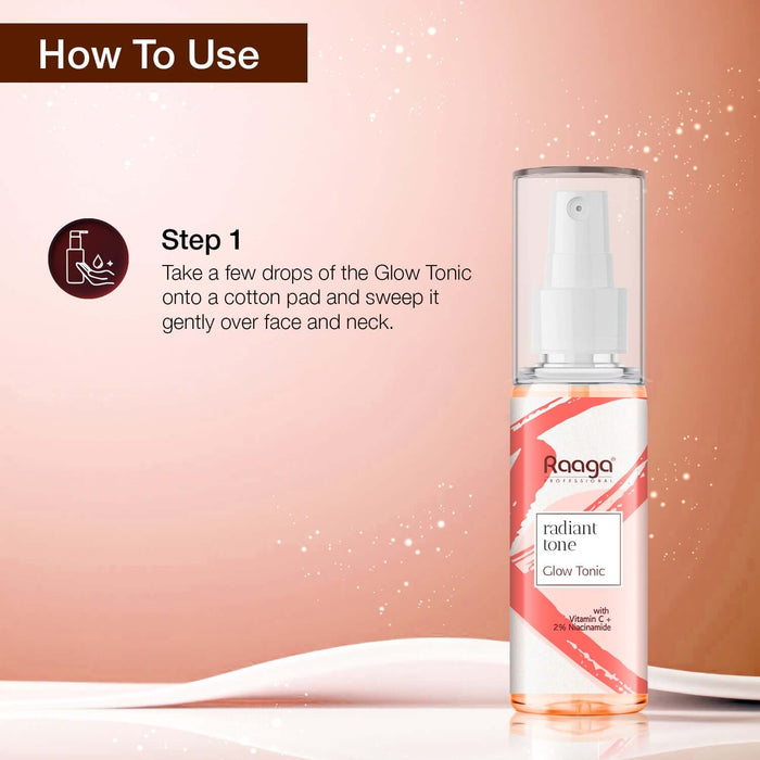 Radiant tone glow tonic usage 
