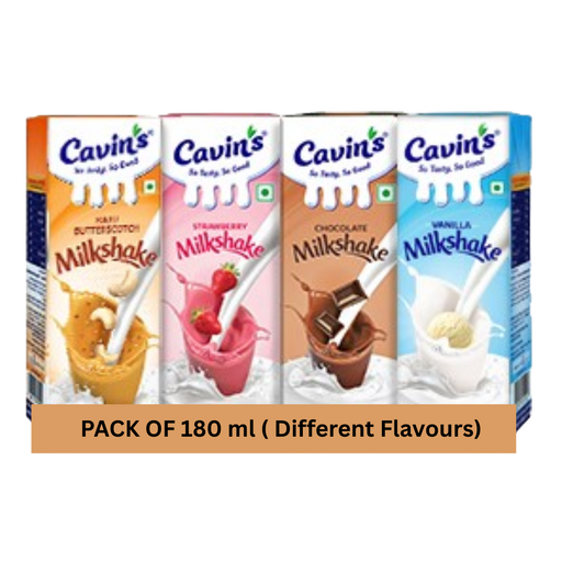 Cavin's milkshake pack of 180ml
