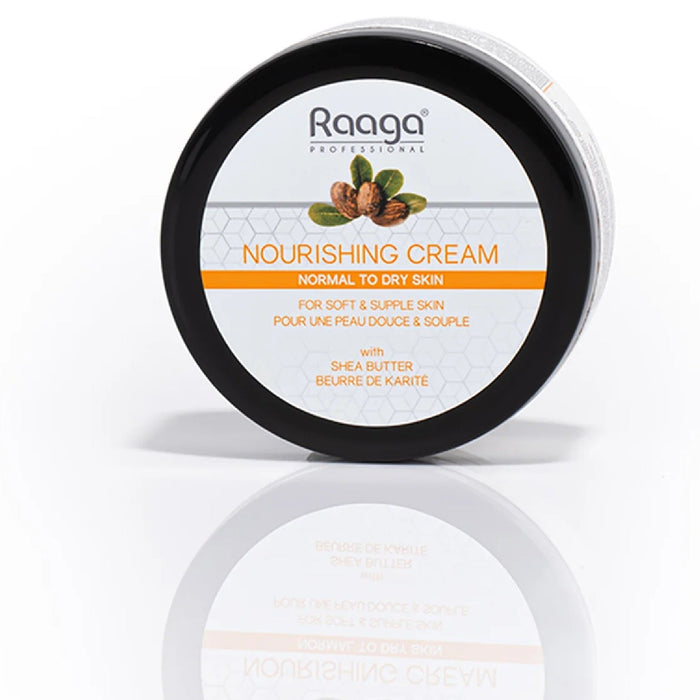 Raaga Professional Nourishing Cream, For Soft And Supple, Normal to Dry Skin, With Shea Butter, 50g | For Normal and Dry Skin