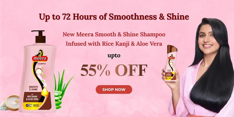 CavinKart special promotion offering free 80ml Meera Shampoo on selected purchases.