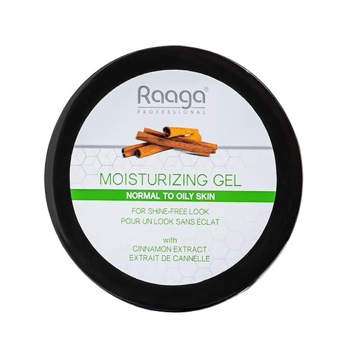 Raaga Professional Moisturizing Gel with Cinnamon & Tea Tree Extract, 50g | Shine-Free Hydration for Normal to Oily Skin