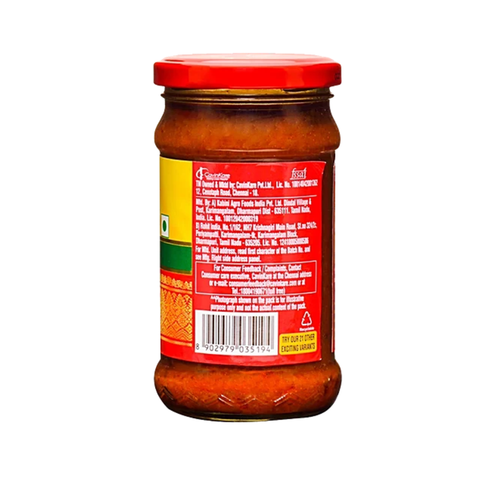 Ruchi Magic Lime Pickle, 300g | Tangy & Spicy Flavor, Perfect with Curd Rice, Snacks, and Everyday Meals | Made with Farm-Fresh Lemons (Pack of 3)