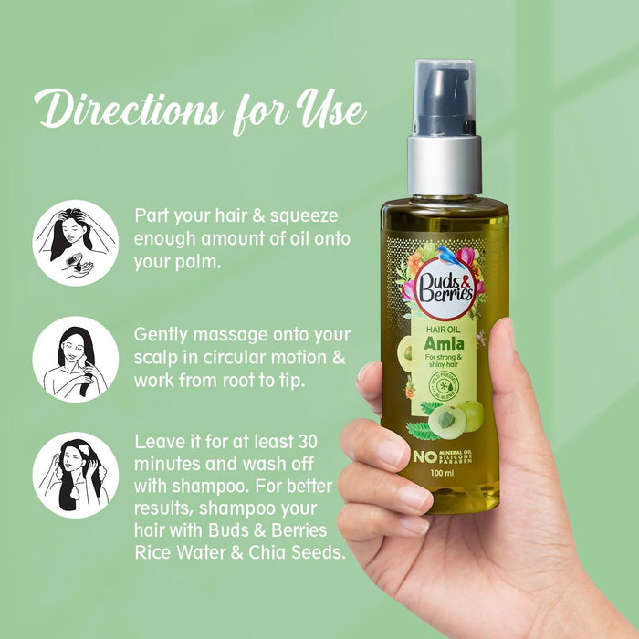 Amla Hair Oil for strong & shiny hair 