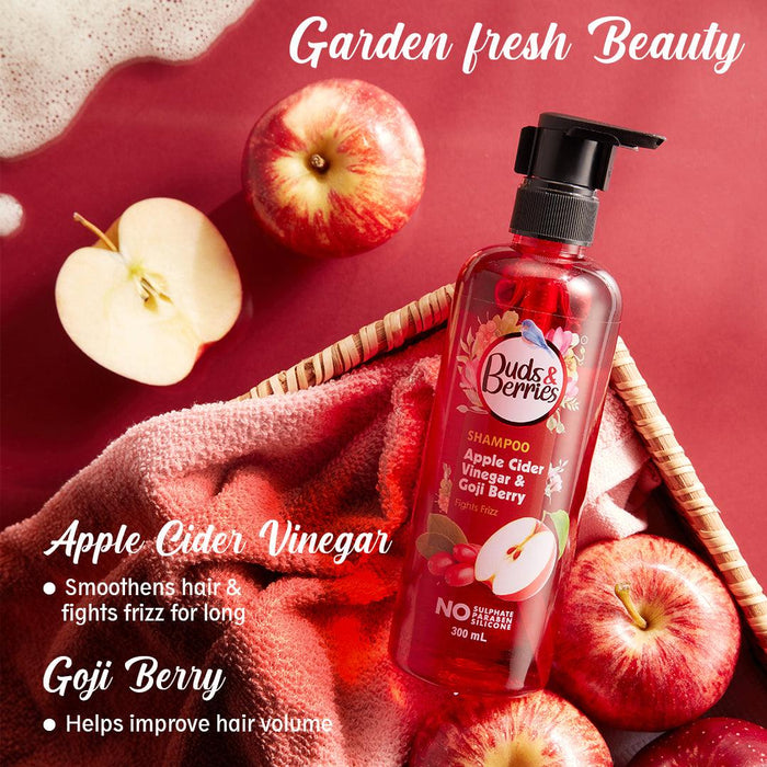 Apple Cider Vinegar & Gojiberry Shampoo for Dry & Frizzy Hair 