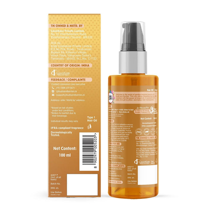 Argan Hair Oil for frizz free hair 