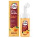 Brighthening Tangerine Orange Foaming Face Wash with Silicone Brush , No Sulphate, No Paraben, No Phthalate - 150ml - Buds&Berries