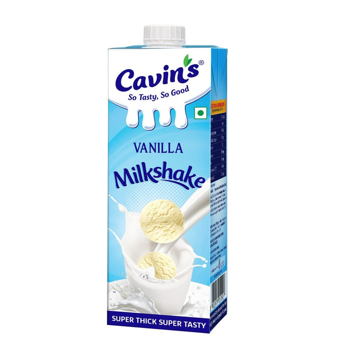 Cavin's Vanilla Milkshake, 1L | Vanilla Milkshake - Cavinkart
