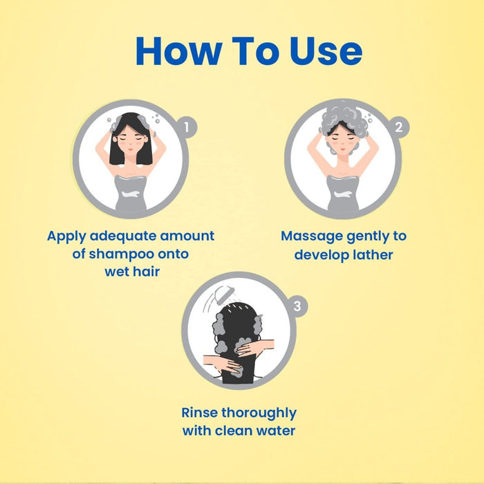 Chik Protein Solution Hairfall Prevent Shampoo, 340 ml | With Goodness Of Egg White, For Thick And Healthier Hair - Cavinkart