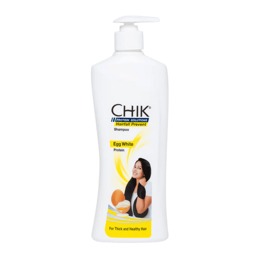 Chik Protein Solution Hairfall Prevent Shampoo, 340 ml | With Goodness Of Egg White, For Thick And Healthier Hair - Cavinkart