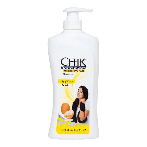 Chik Protein Solution Hairfall Prevent Shampoo, 650 ml | With Goodness Of Egg White, For Thick And Healthier Hair - Cavinkart