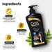 Chik Protein Therapy Thick and Glossy Shampoo | With the Goodness of Badam Protein, Bhringraj Oil, and Black Tea for Gorgeous, Shiny Hair 1L - Cavinkart