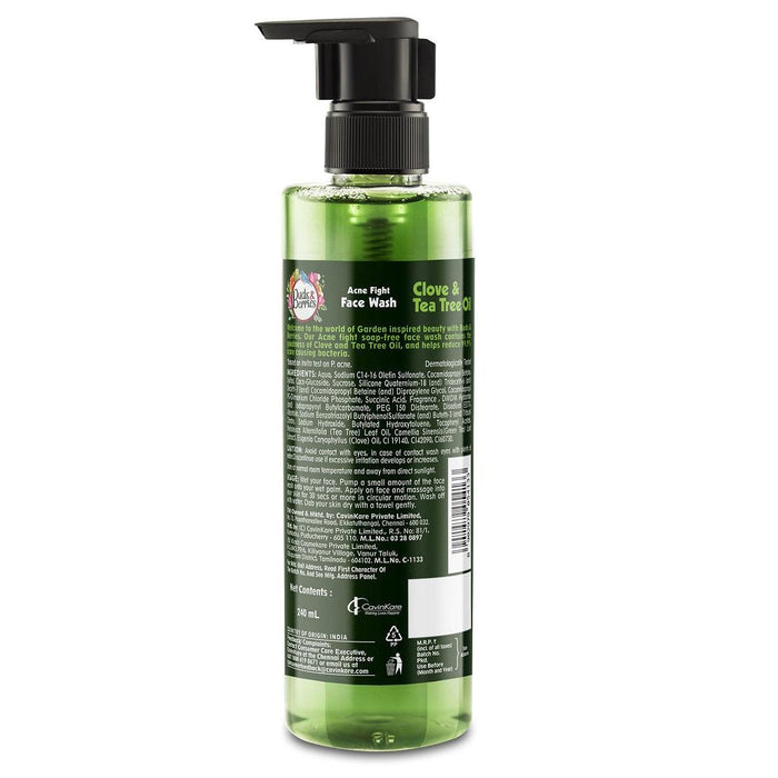 Clove and Tea Tree Oil Acne Fight Facewash for Oily Acne Prone Skin 