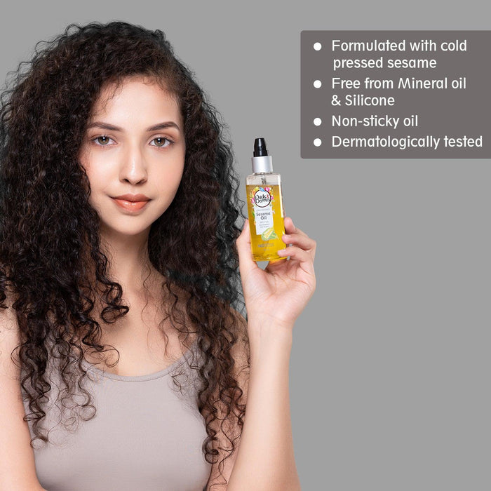 Cold Pressed Sesame Oil for long lasting conditioning 