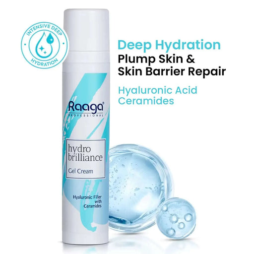 Hydro brilliance gel cream hyaluronic acid with ceramides  
