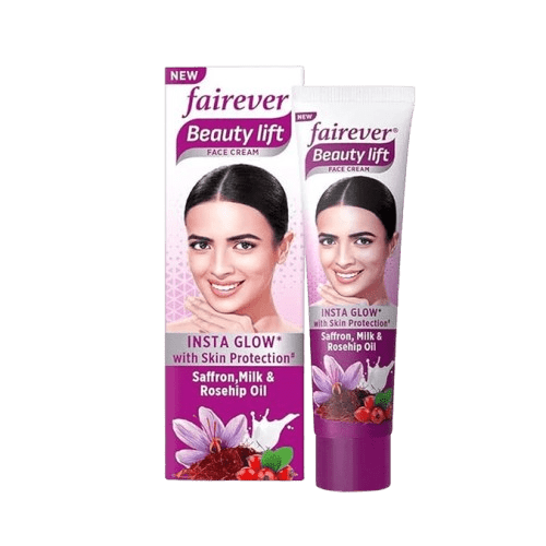 Fairever Beauty Lift Saffron, Milk & Rosehip Oil Face Cream, 50g - Cavinkart