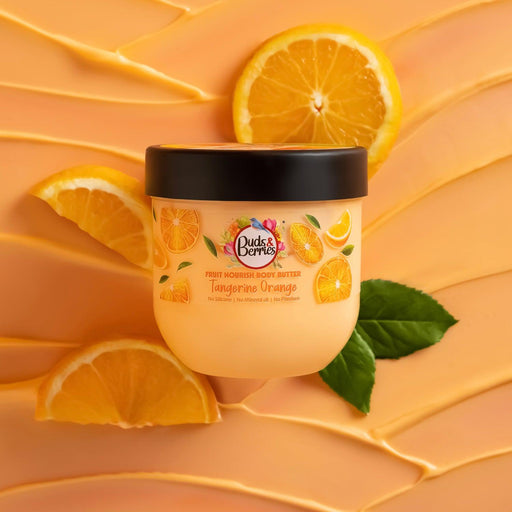 Fruit Nourish Tangerine Orange Body Butter for (200 ml) - Buds&Berries