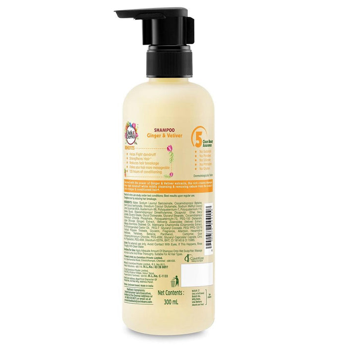 Ginger and Vetiver Anti Dandruff Shampoo 