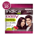Indica Easy Hair Colour – Burgundy 10 ml | No Ammonia | Enriched with Amla, Henna, Bhringraj, Hibiscus | Covers Grey in 10 Minutes | For Men & Women (Pack of 10) - Cavinkart